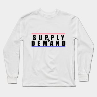 Forex_Appare Supply And Demand Long Sleeve T-Shirt